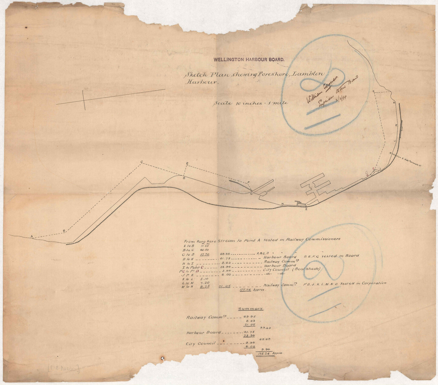 Lambton Harbour foreshore