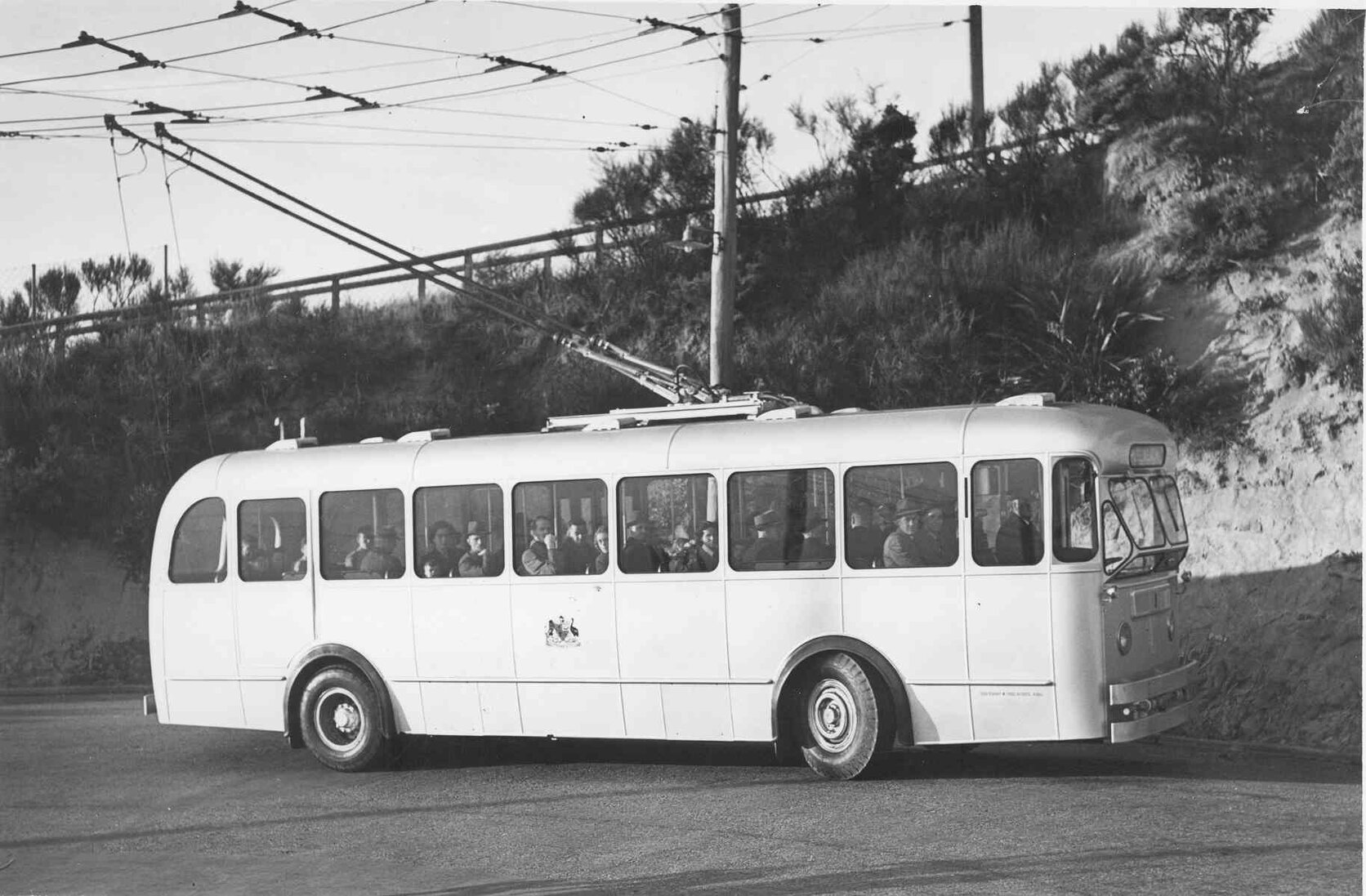 Crossley Trolley Bus