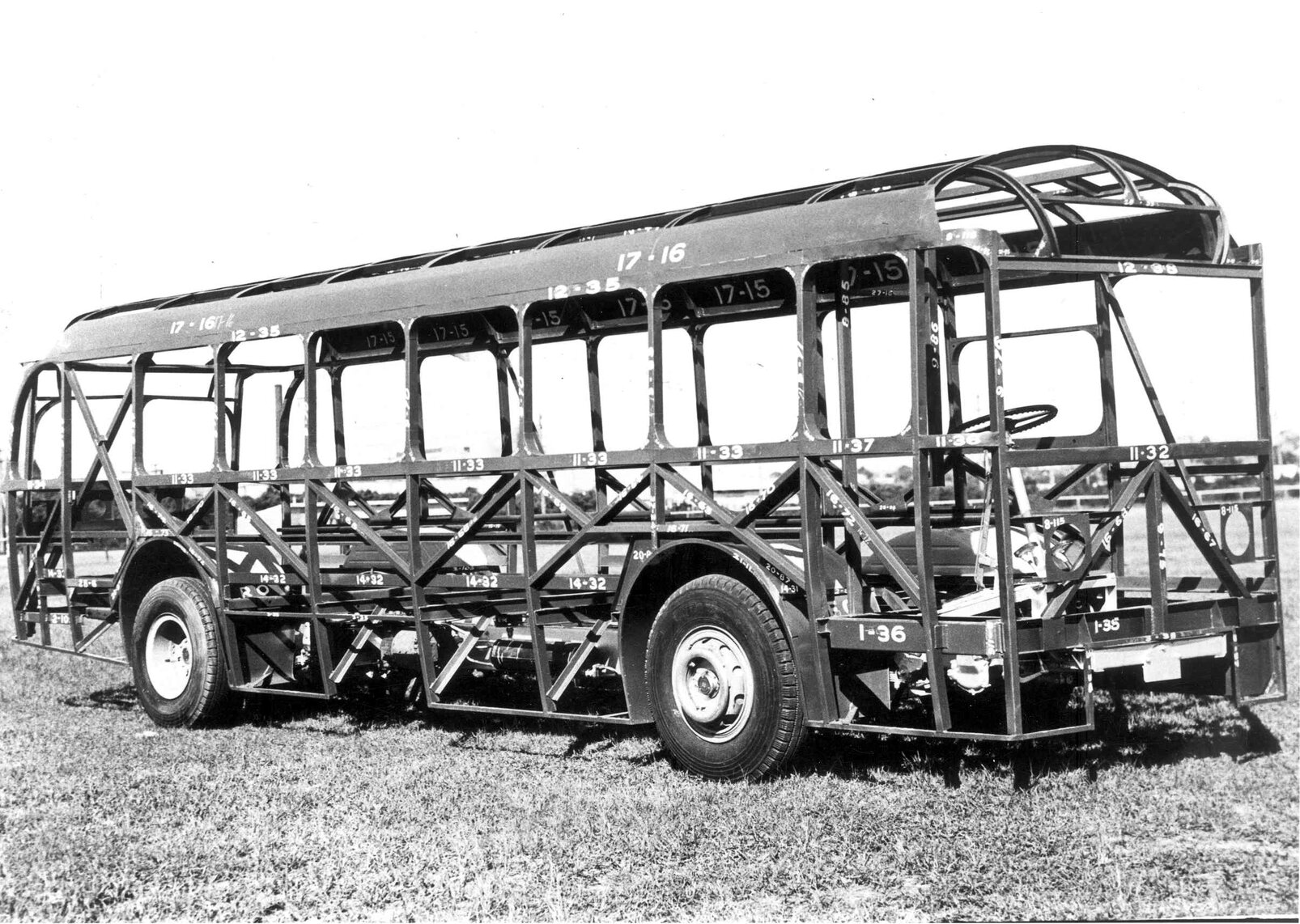 Trolley Bus frame