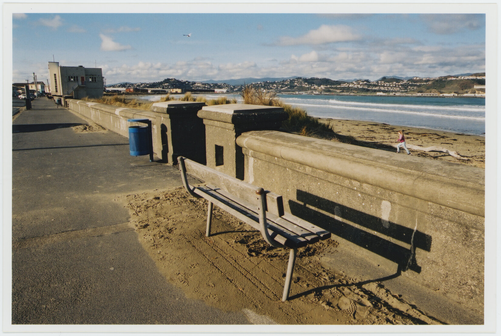 Lyall Bay sea wall