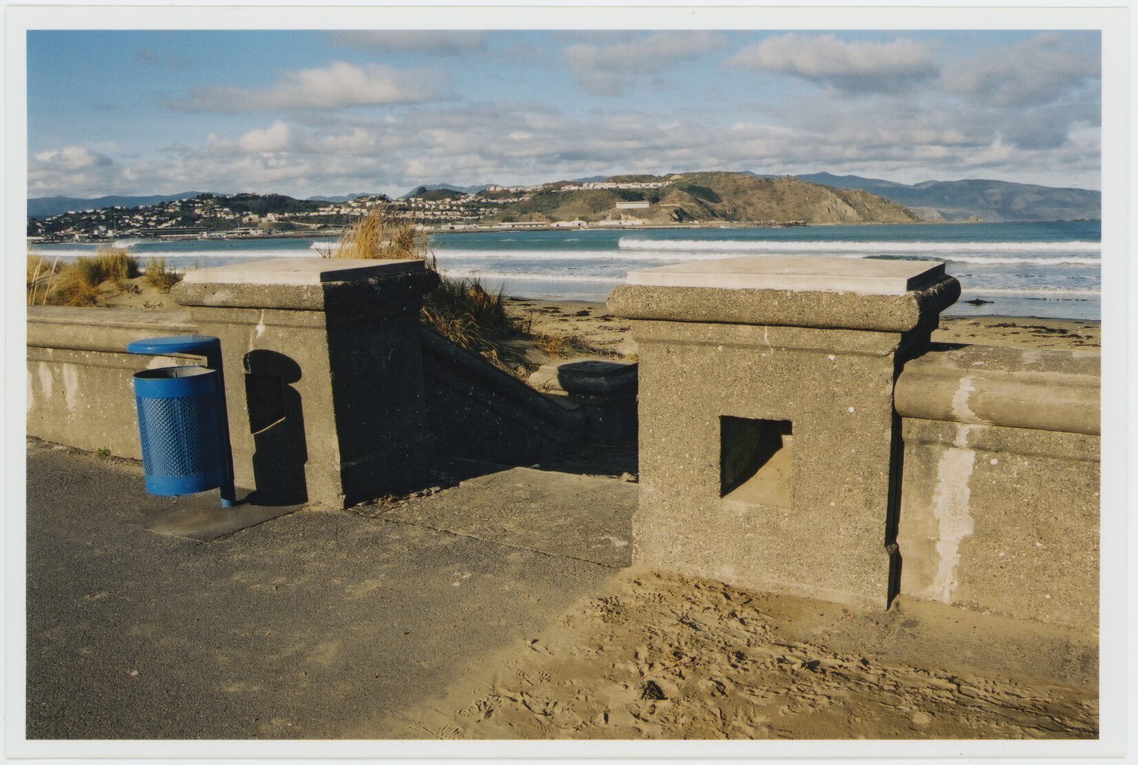 Lyall Bay sea wall