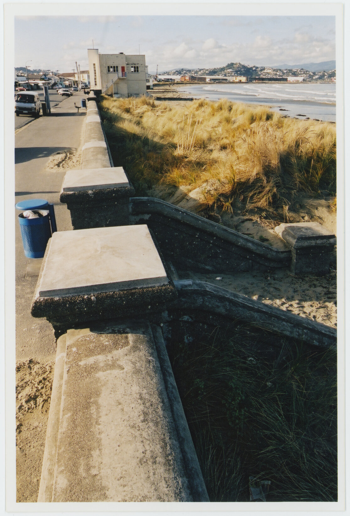 Lyall Bay sea wall