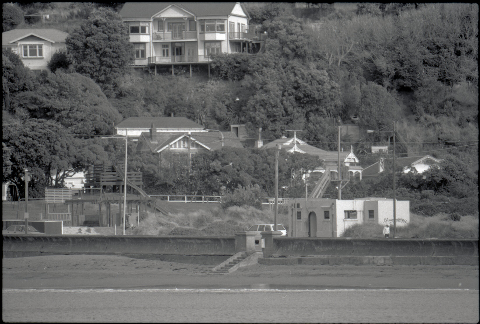 Sea Wall, Island Bay