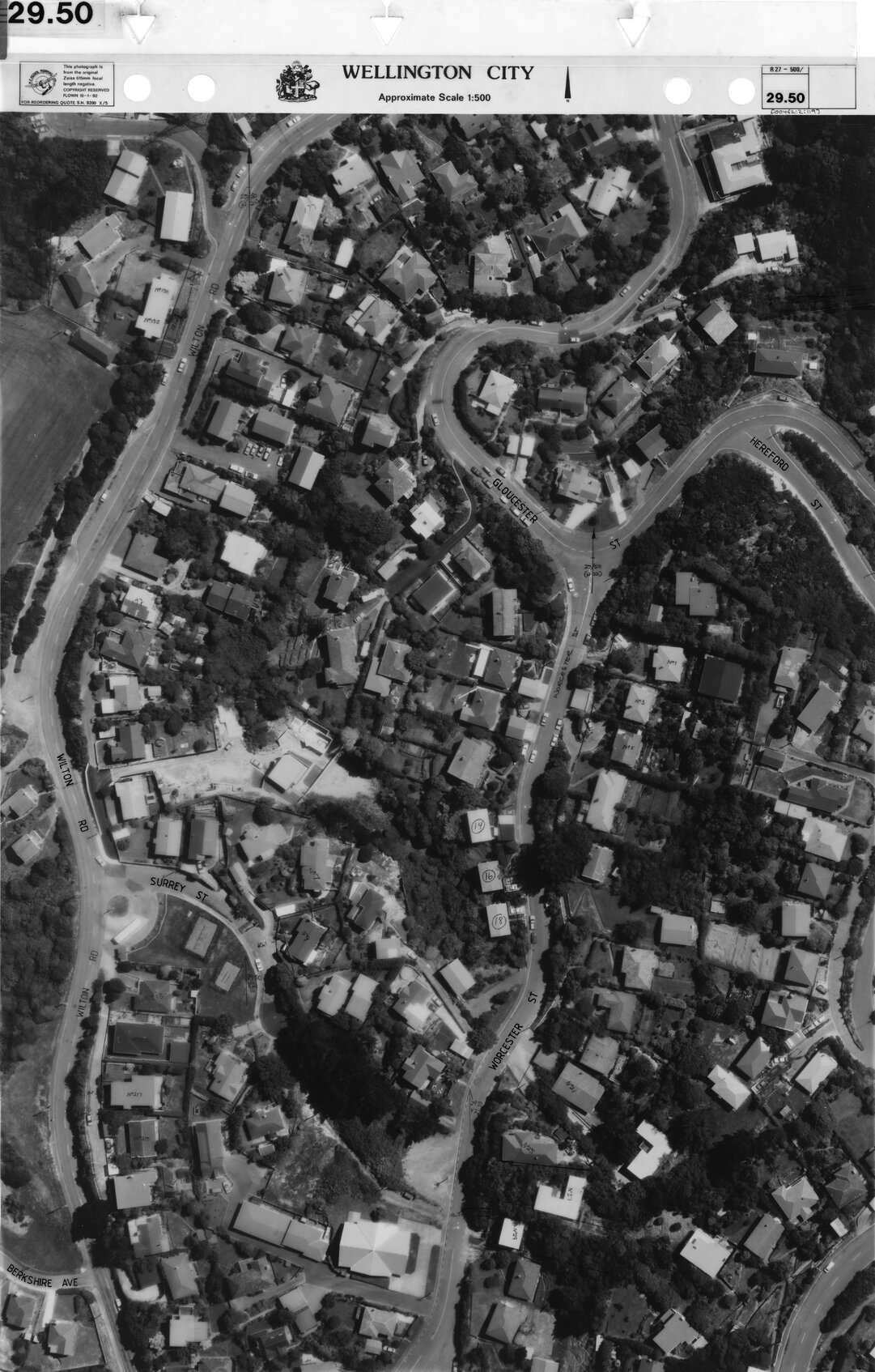 Aerial transparency, Sheet 29.50