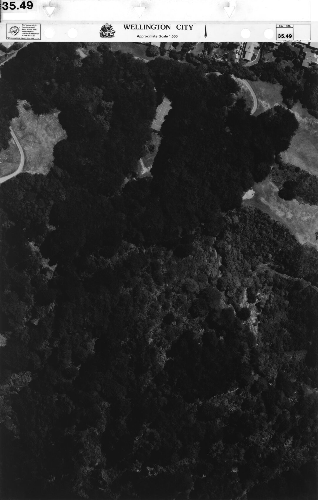 Aerial transparency, Sheet 35.49