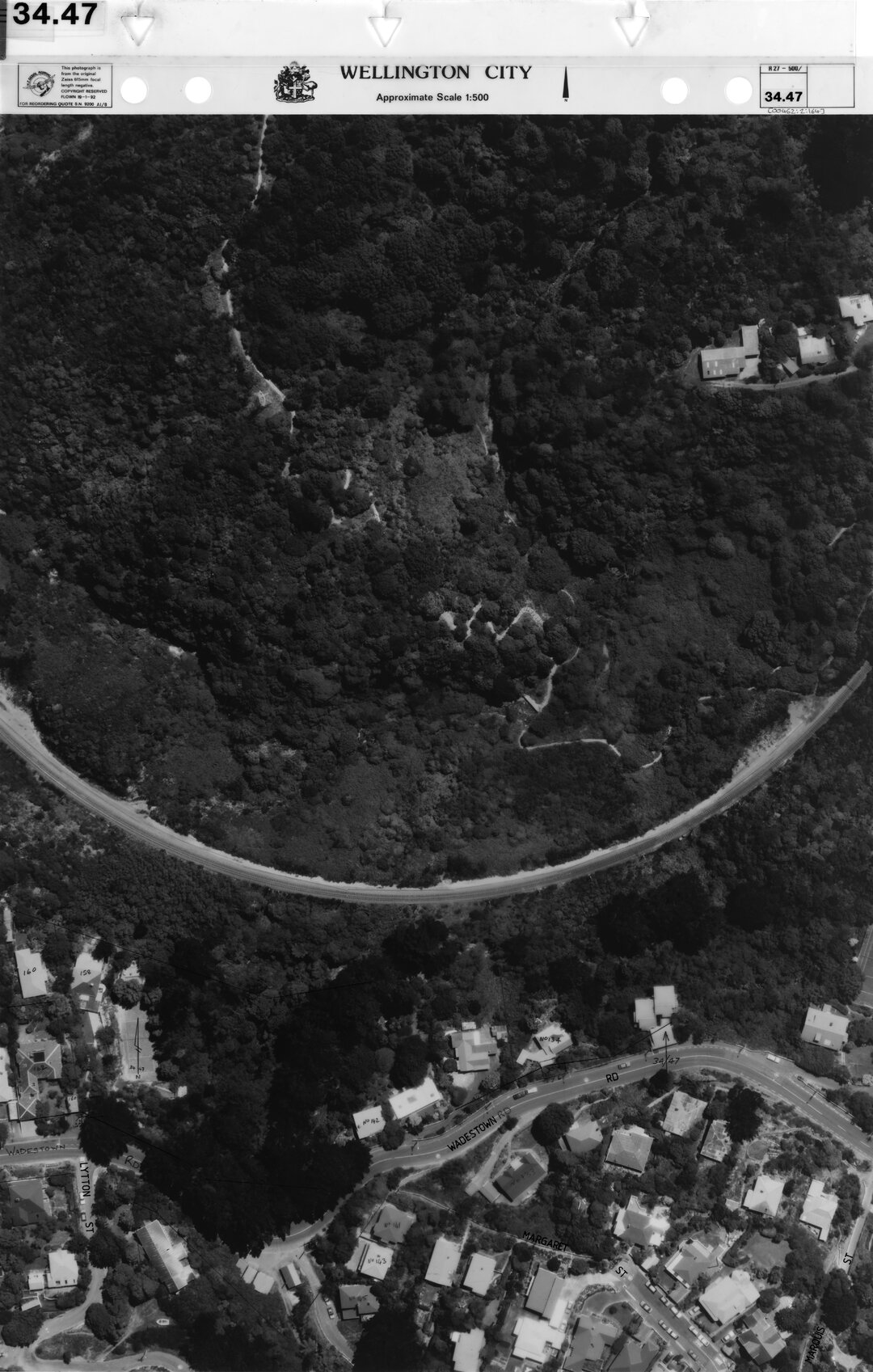 Aerial transparency, Sheet 34.47