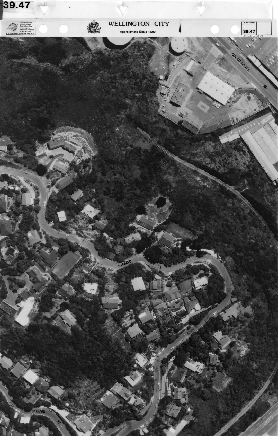 Aerial transparency, Sheet 39.47