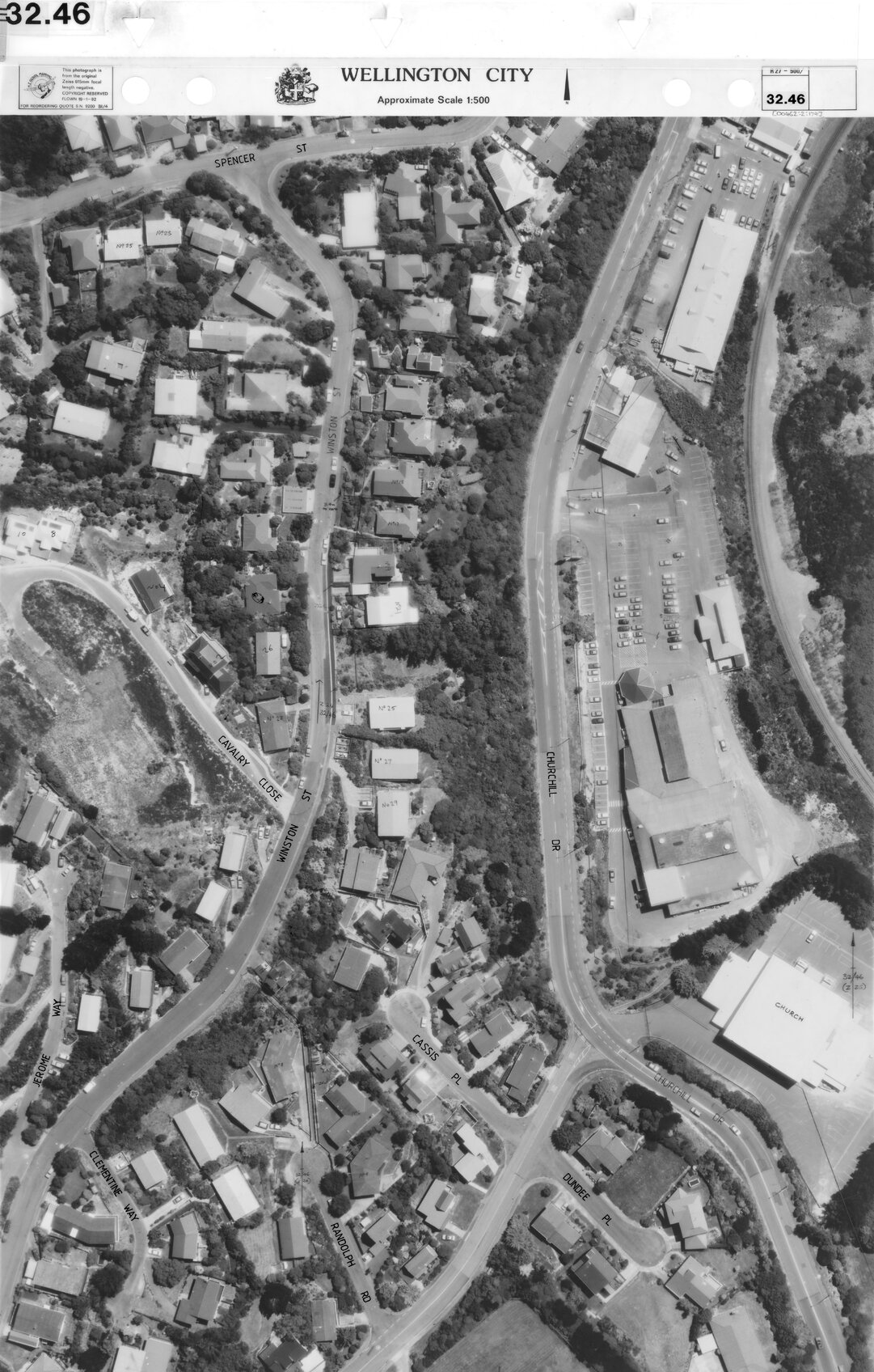 Aerial transparency, Sheet 32.46