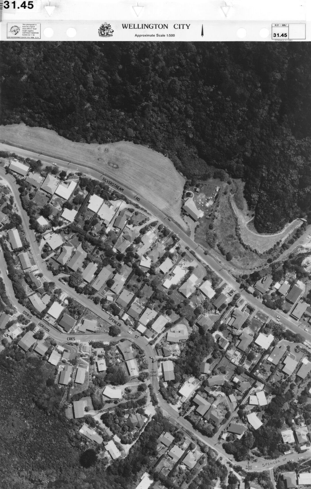 Aerial transparency, Sheet 31.45