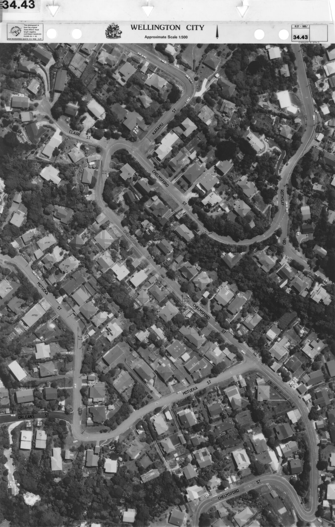 Aerial transparency, Sheet 34.43