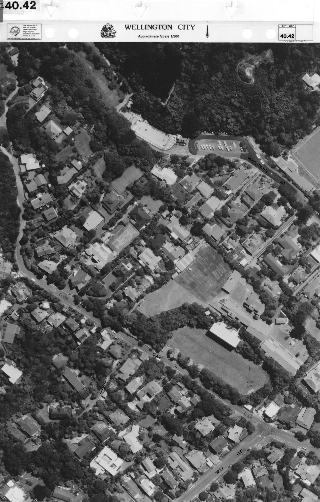 Aerial transparency, Sheet 40.42