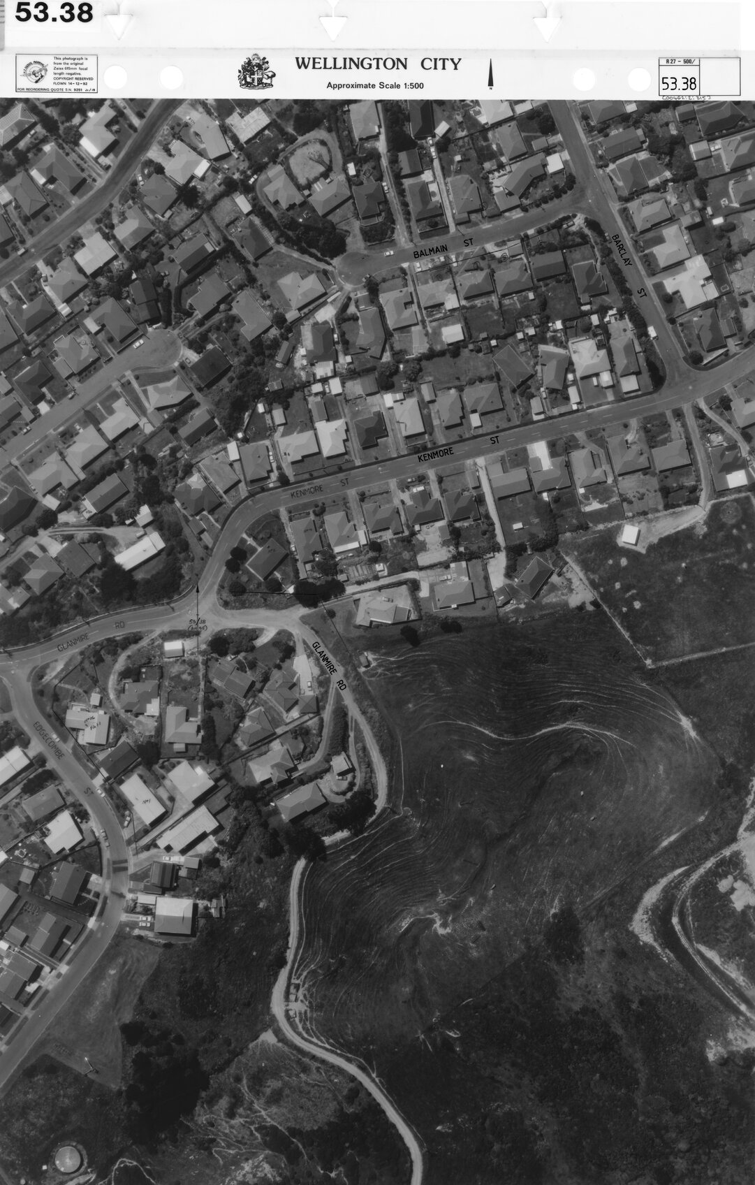 Aerial transparency, Sheet 53.38