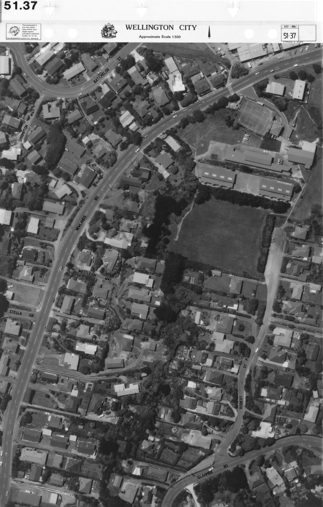 Aerial transparency, Sheet 51.37