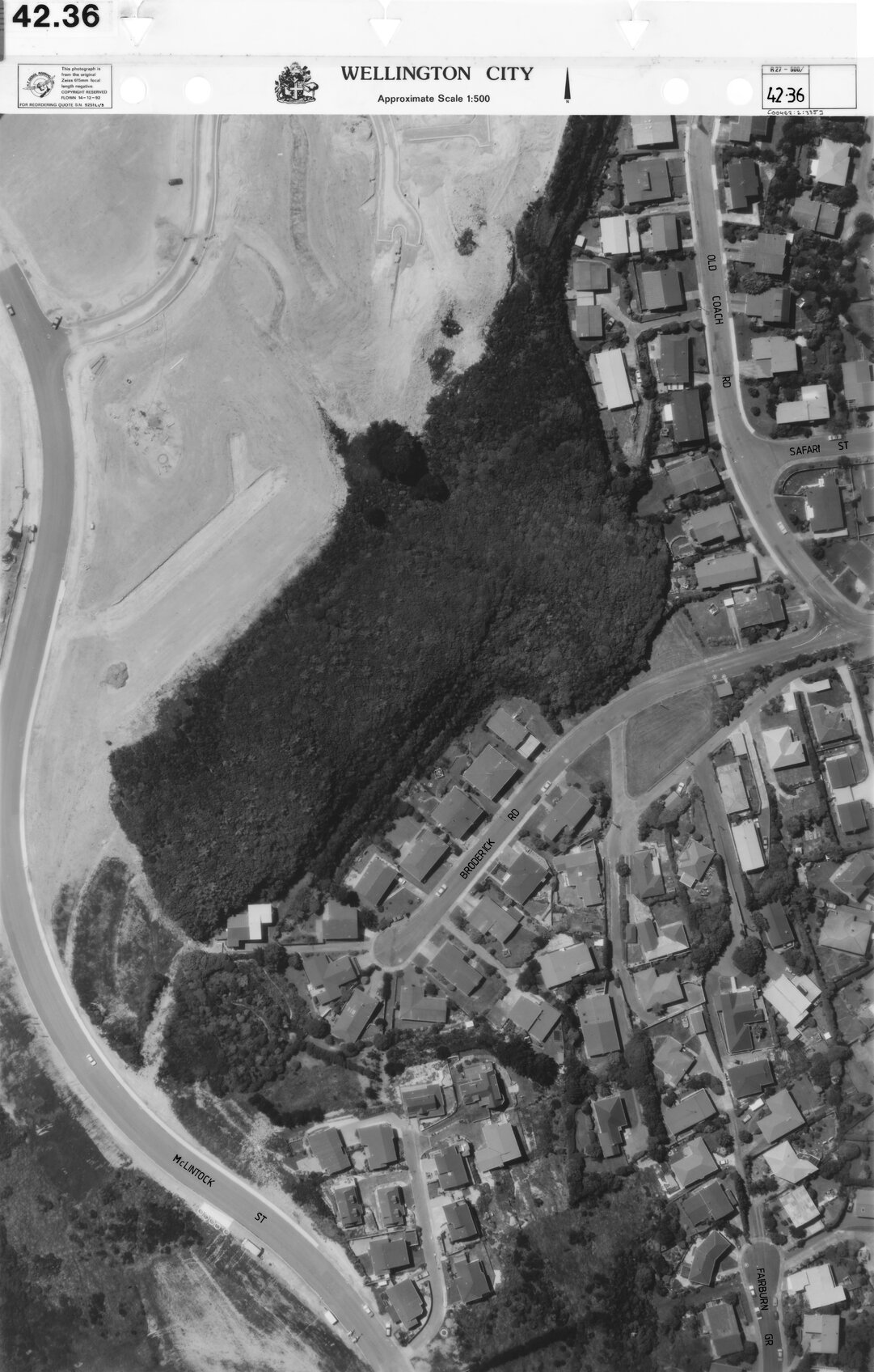 Aerial transparency, Sheet 42.36