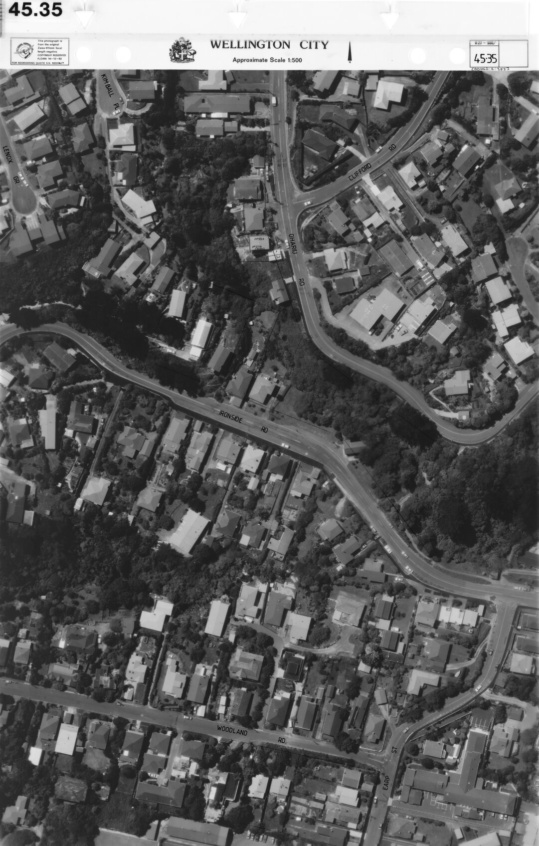 Aerial transparency, Sheet 45.35