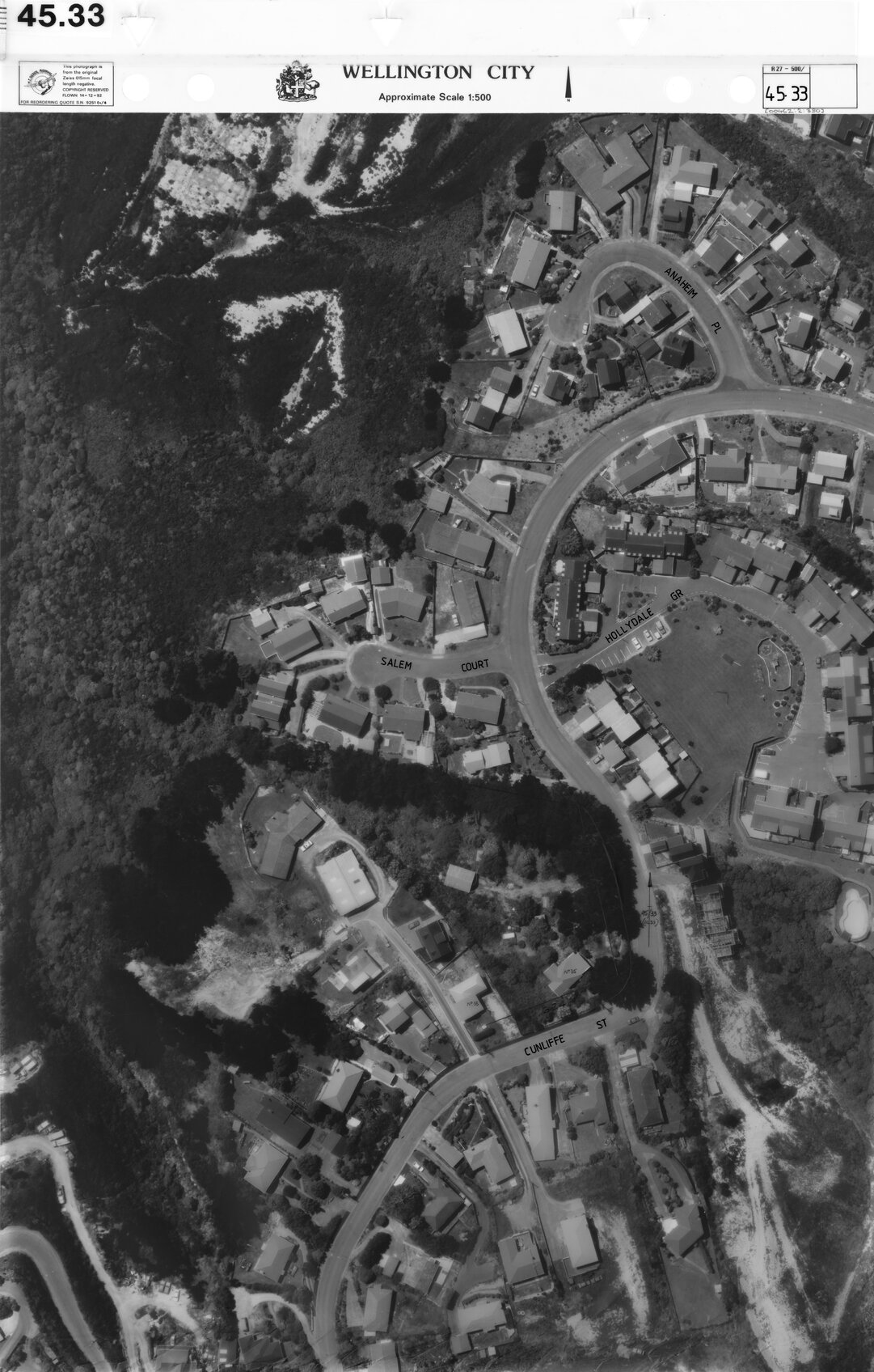 Aerial transparency, Sheet 45.33