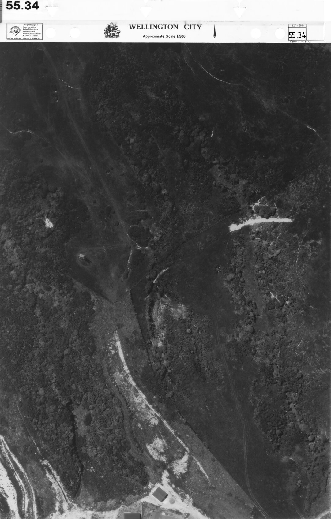 Aerial transparency, Sheet 55.34