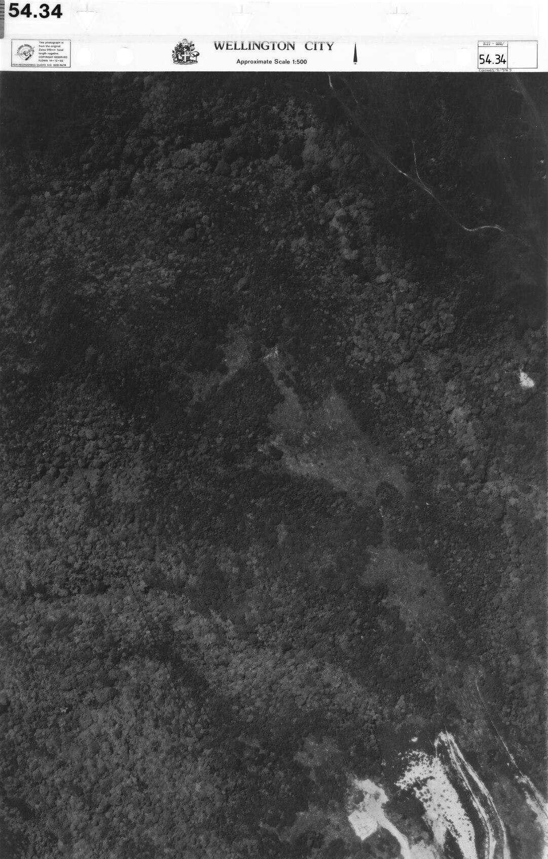 Aerial transparency, Sheet 54.34