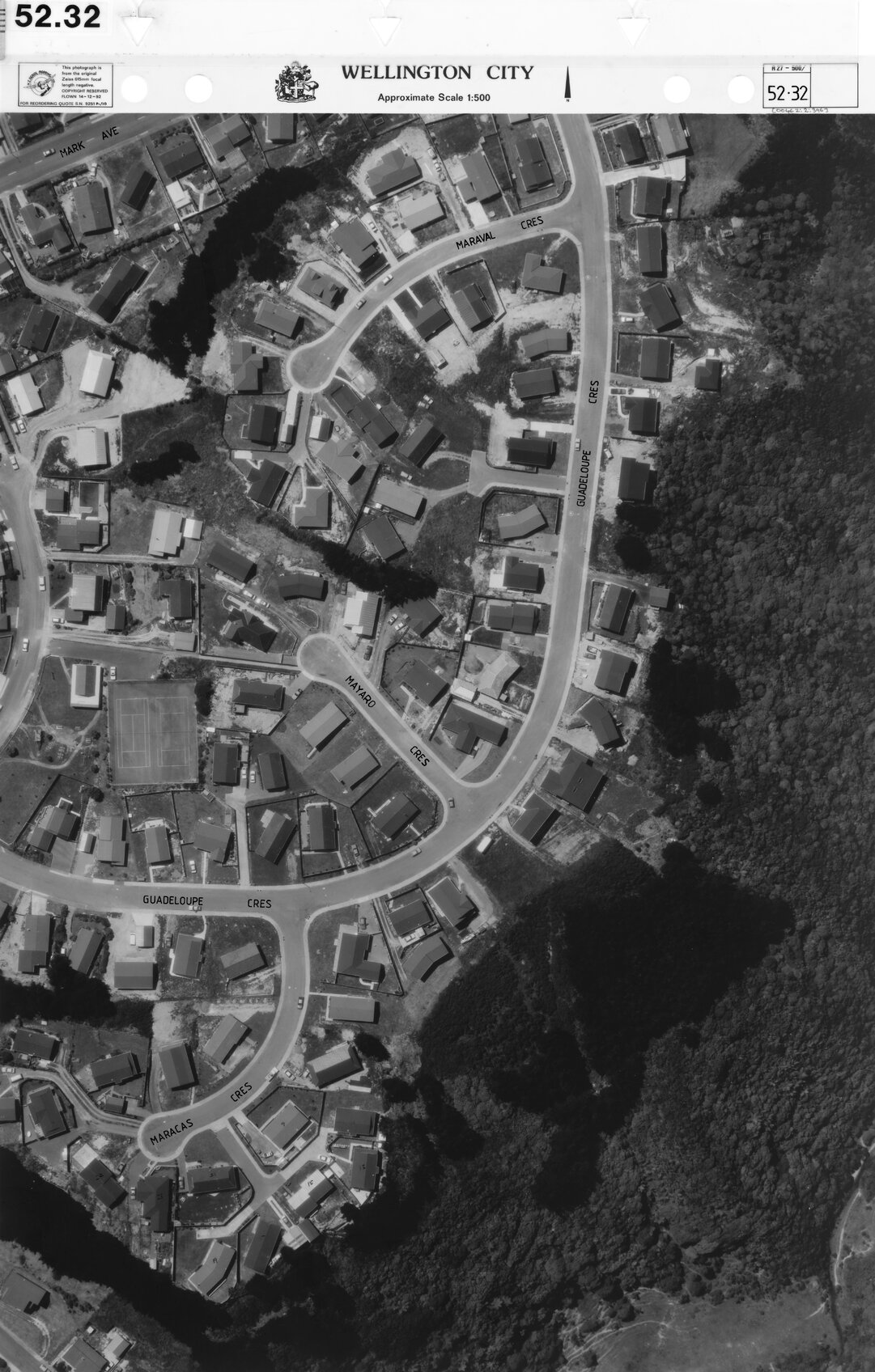 Aerial transparency, Sheet 52.32