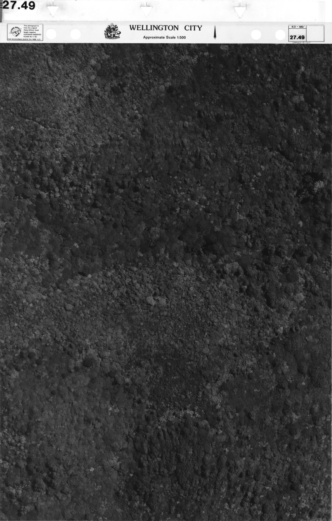 Aerial transparency, Sheet 27.49