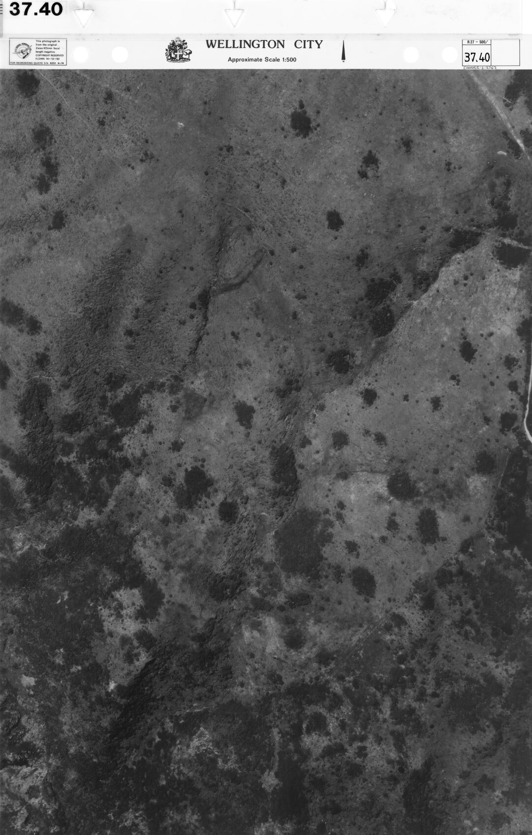 Aerial transparency, Sheet 37.40