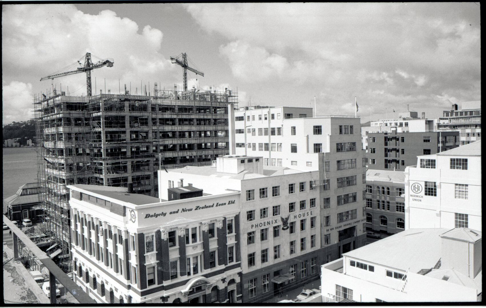 d. Various buildings and shops, Lambton Quay, Manners St, Featherston St, Panama Street