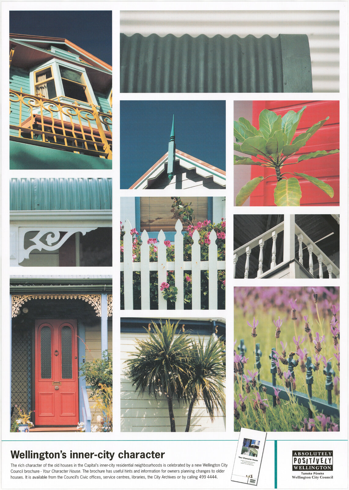 Wellington's Inner City Character poster