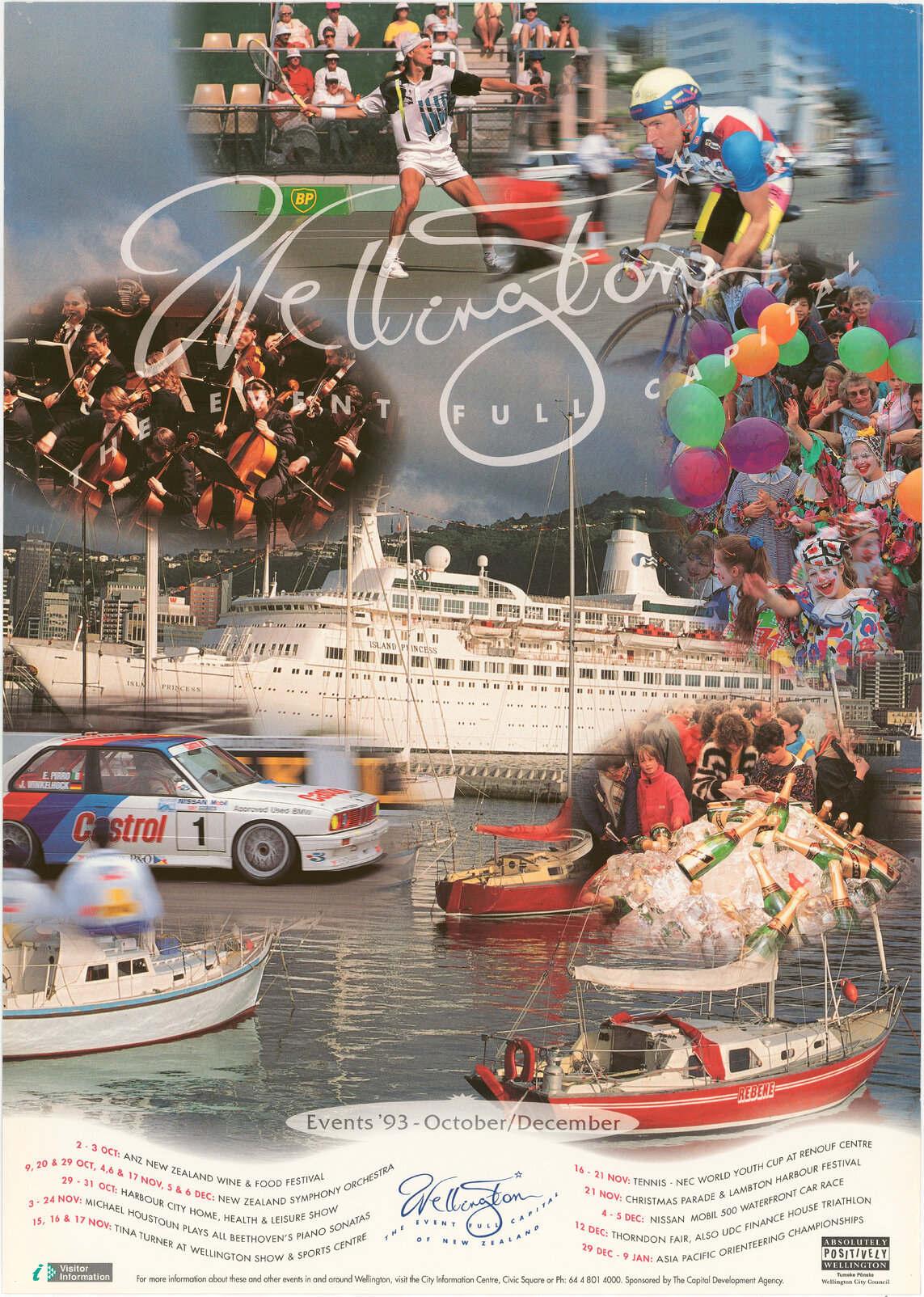 Wellington - The Event Full Capital posters