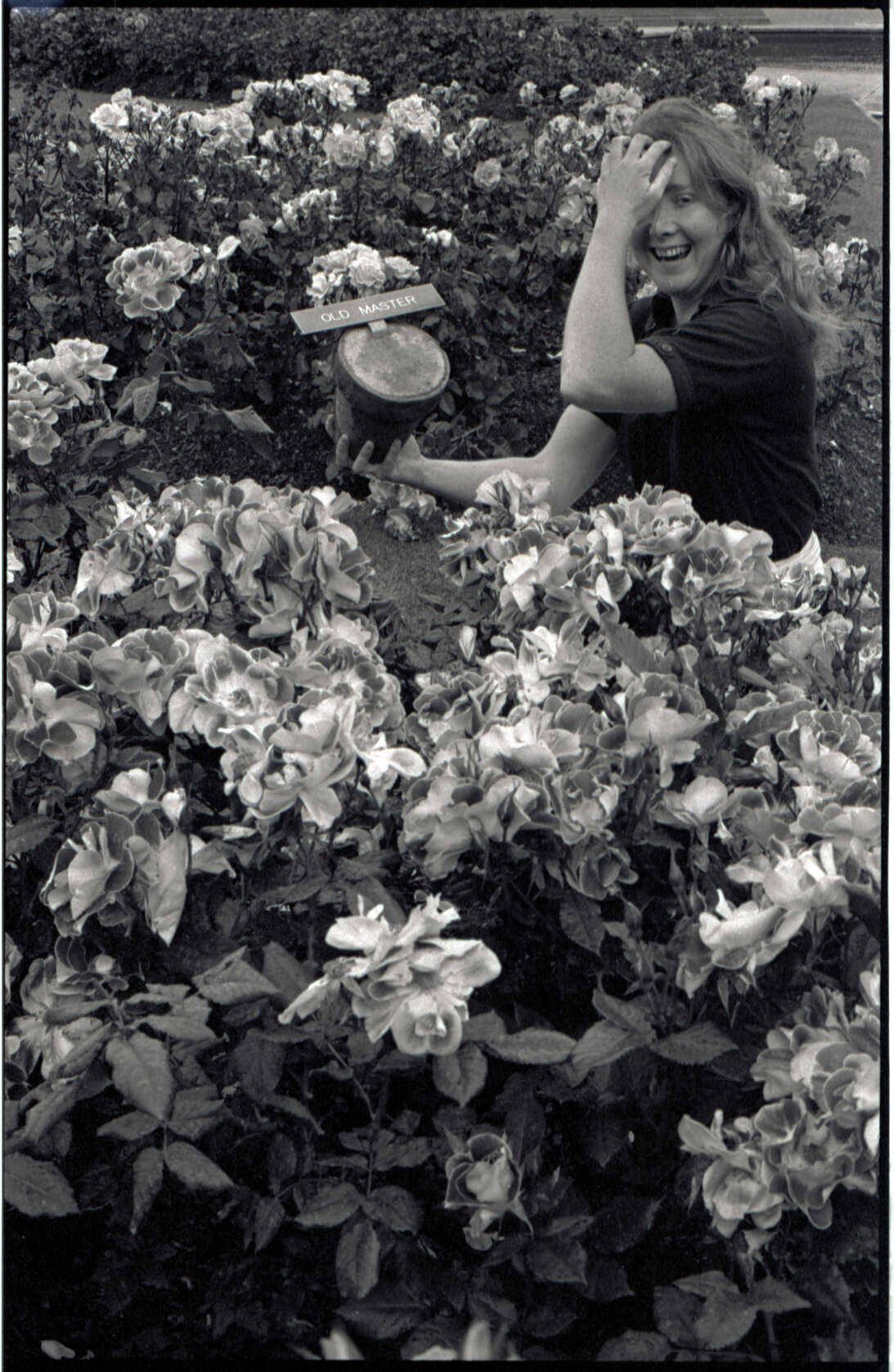 Wellington Zoo Programme and an Irish Visitor at a park or garden, c.1982