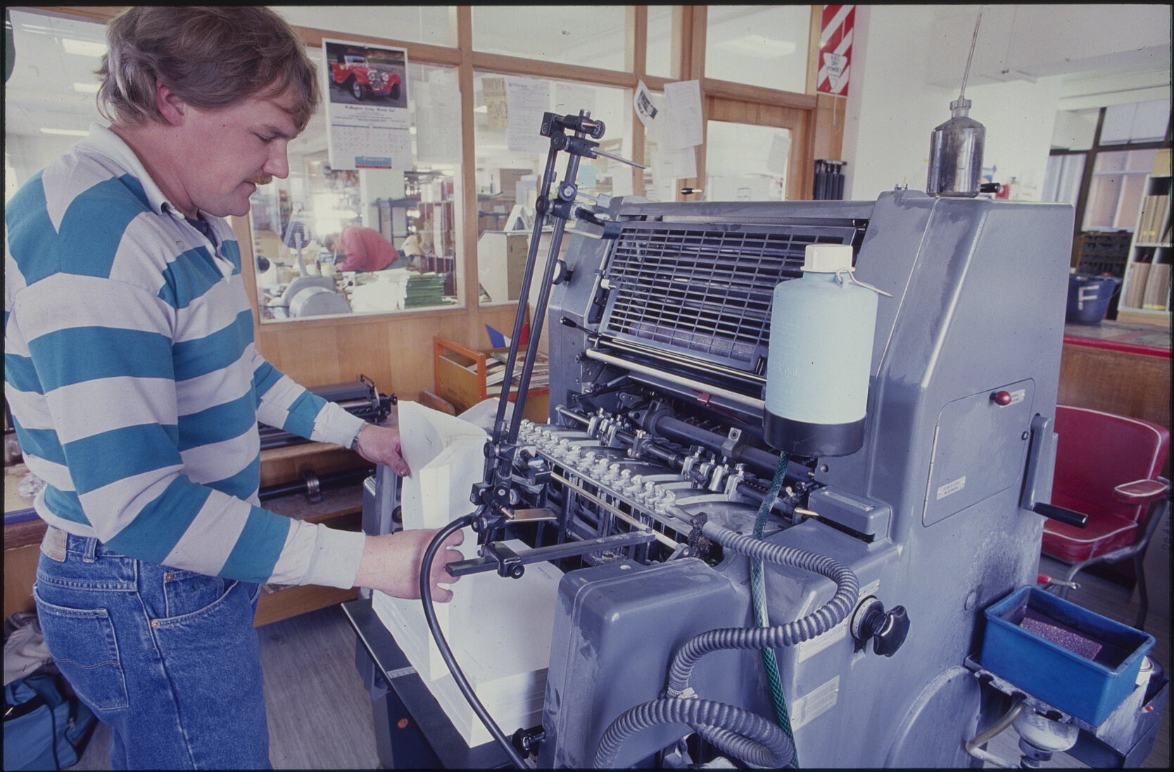 Council Departments, printing and bindery
