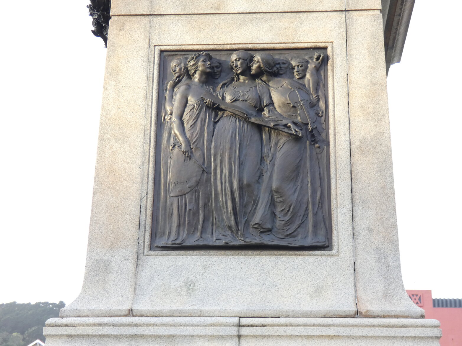 Queen Victoria Statue, Kent Terrace -  Decorative Panel