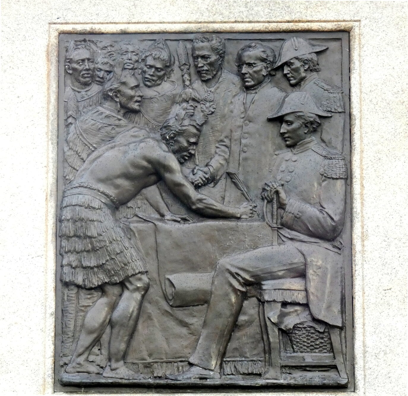 Queen Victoria Statue, Kent Terrace -  Decorative Panel