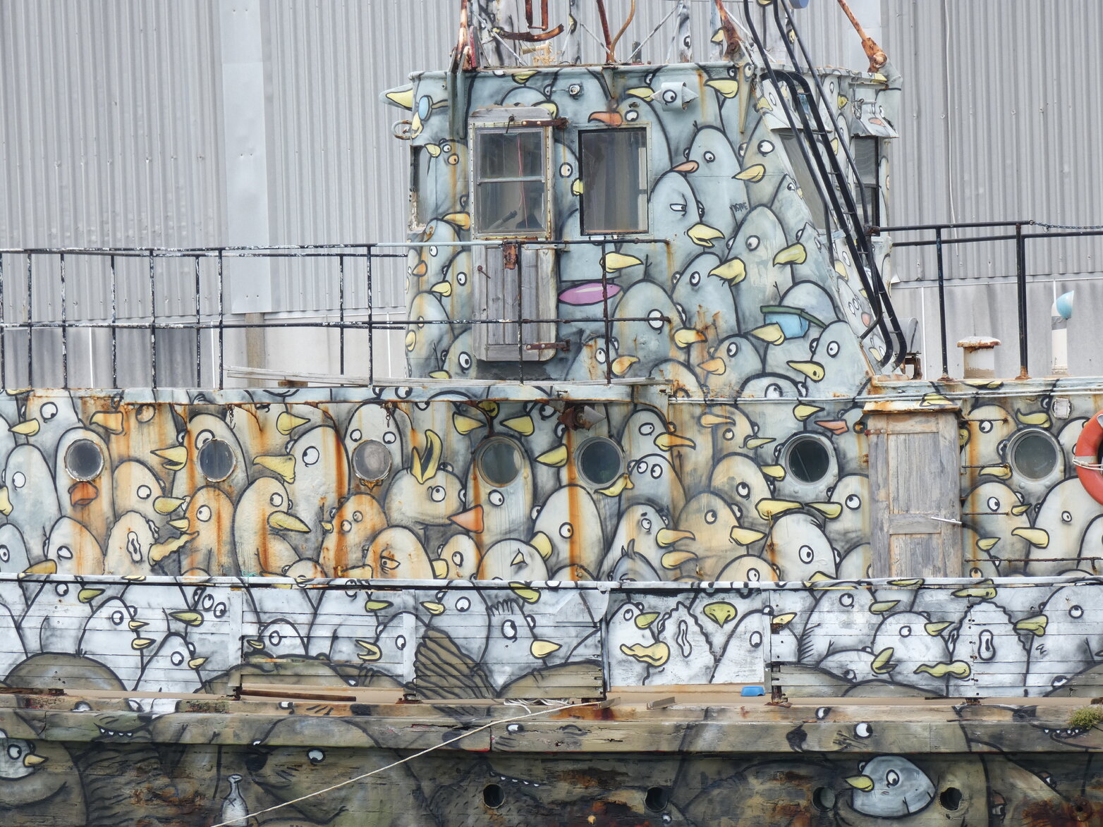 Tugboat in Wellington Harbour