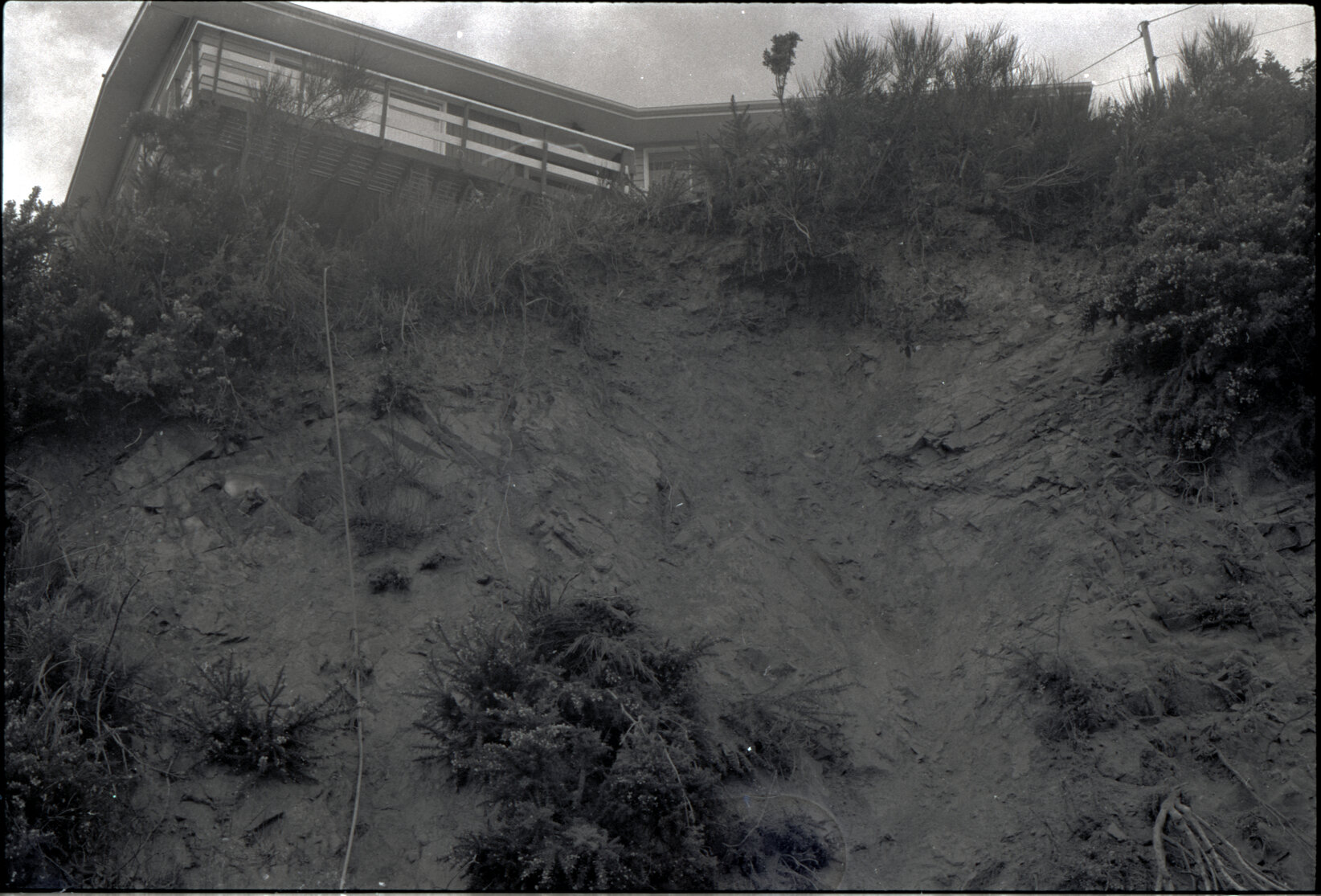 119 Mairangi Road slip in relation to access way, slip at 9 Jonathan Way