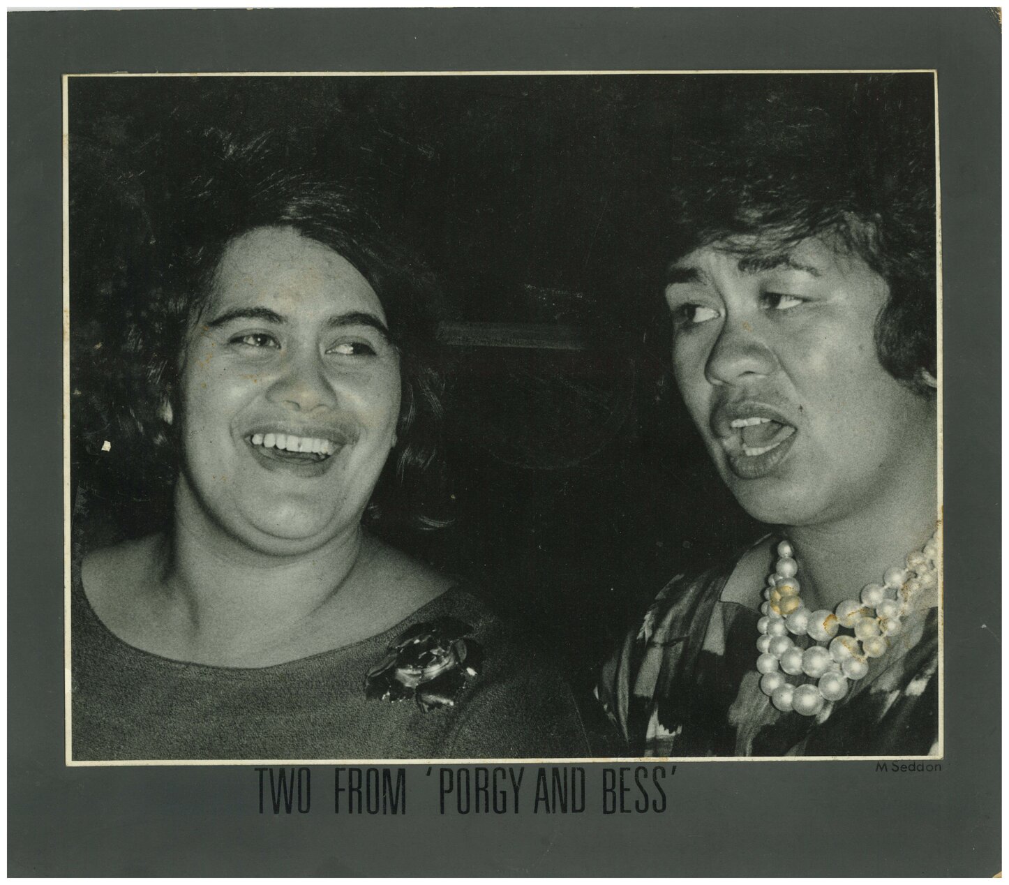 Isabel Whatarau Cowan and Melva Puki