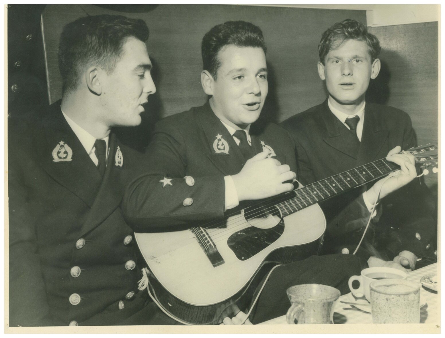 Unidentified male musicians