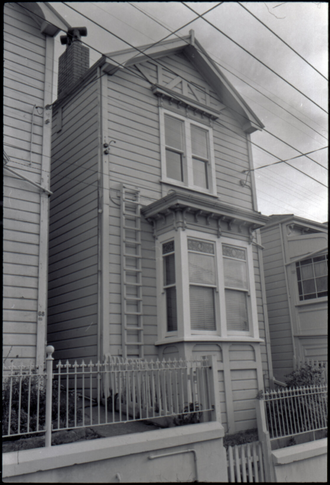 Arlington Street, urban renewal old houses on present sites