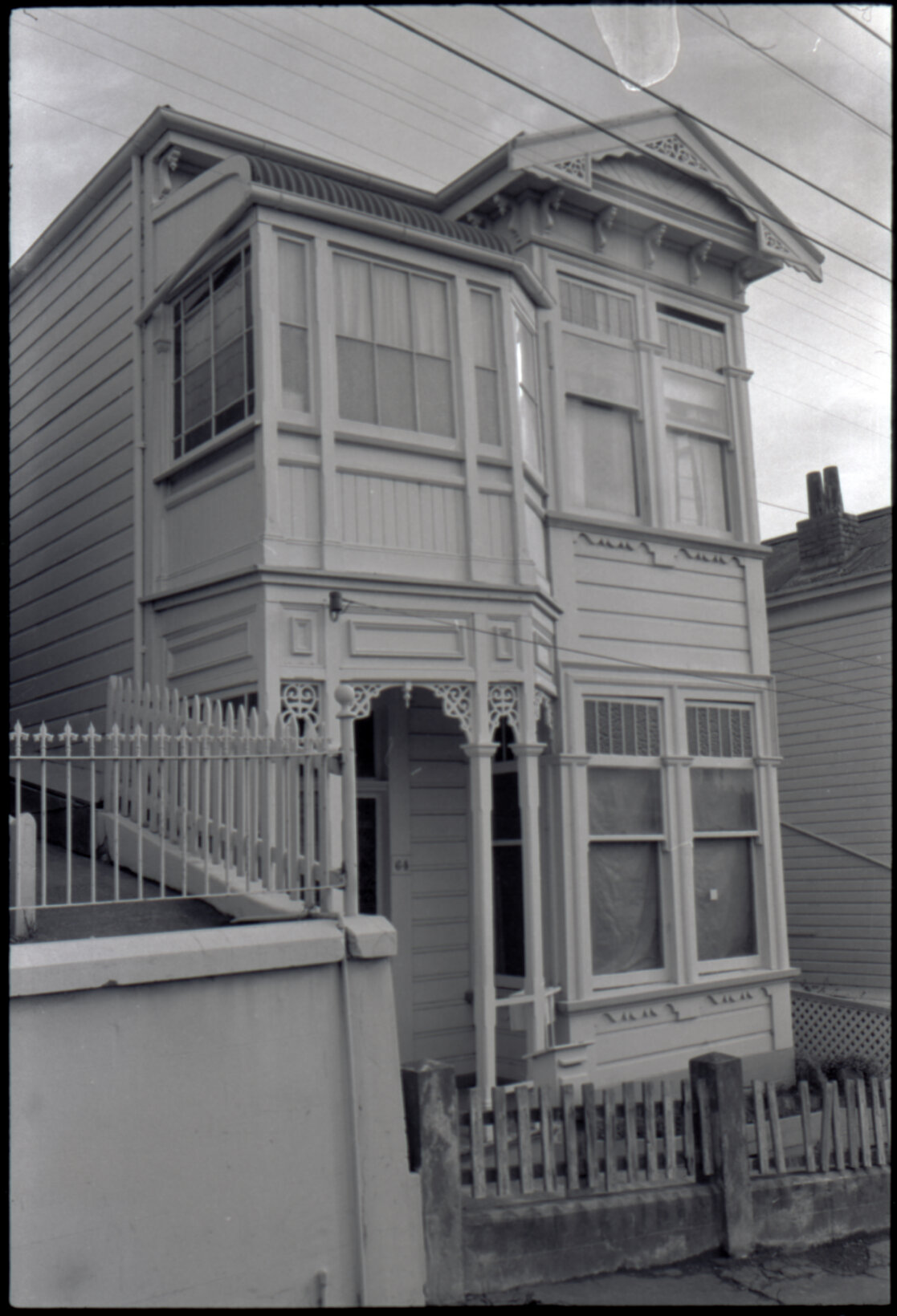 Arlington Street, urban renewal old houses on present sites