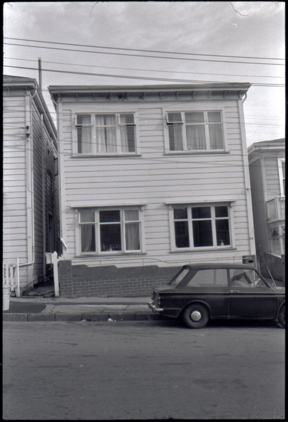 Arlington Street, urban renewal old houses on present sites