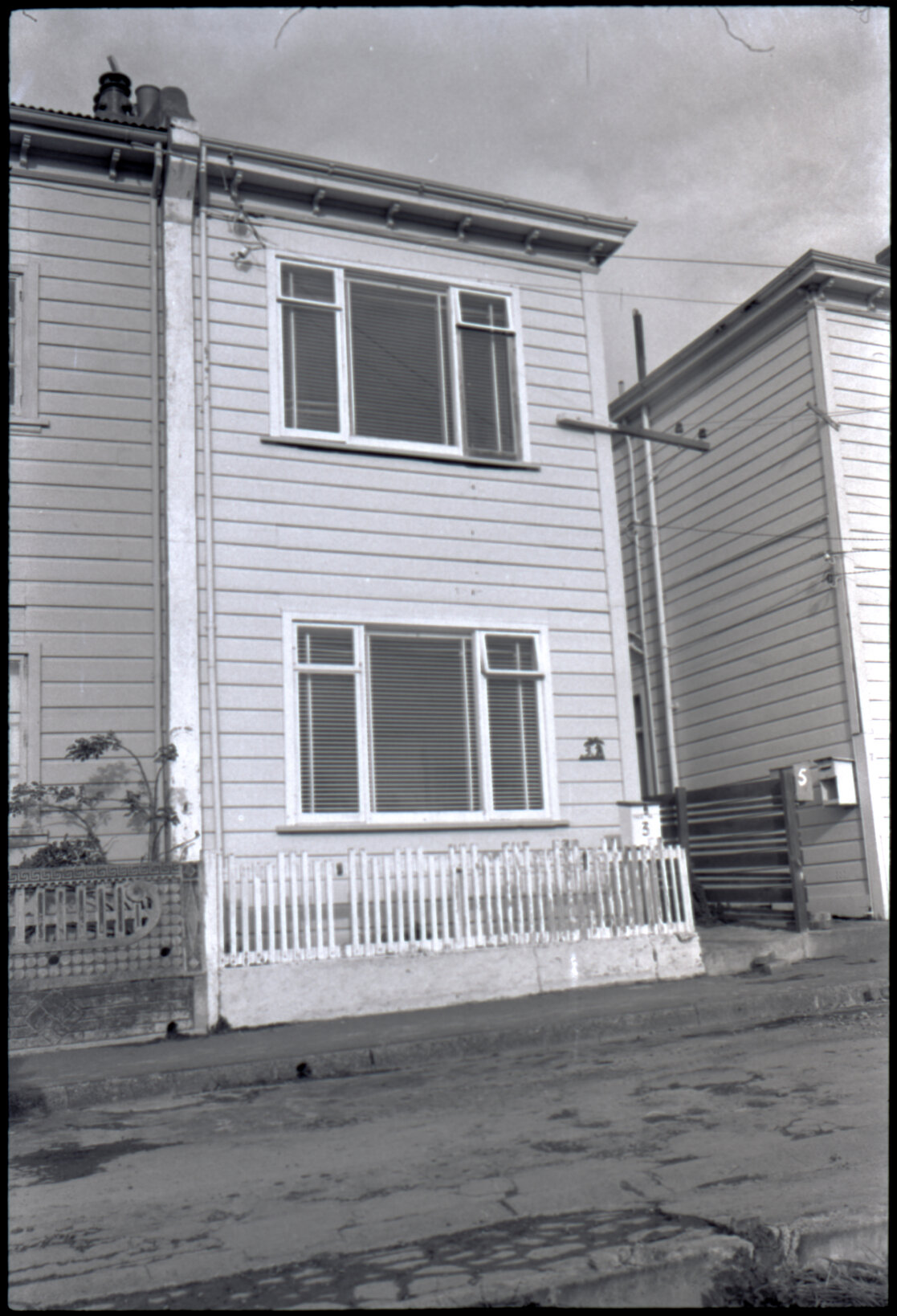 Arlington Street, urban renewal old houses on present sites