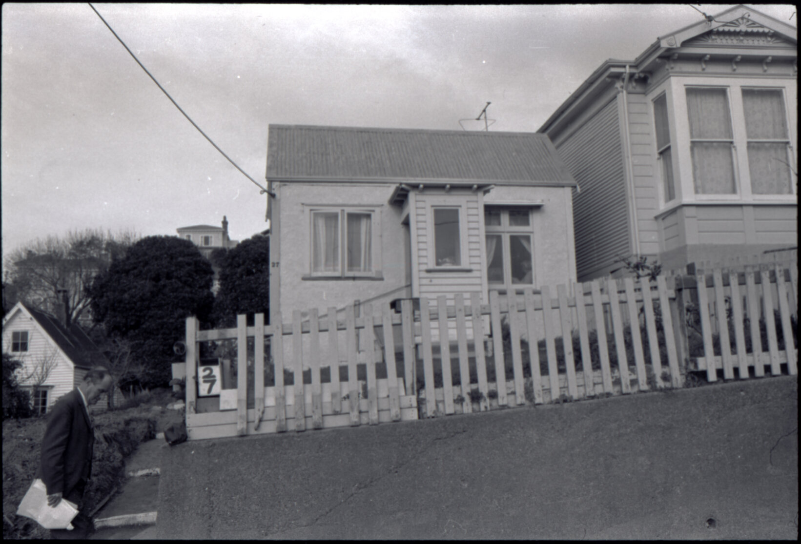 Arlington Street, urban renewal old houses on present sites