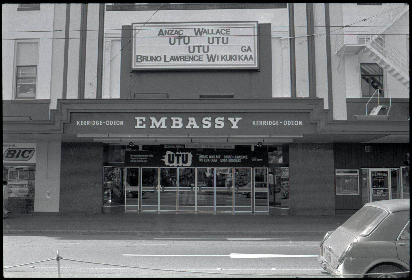 Cambridge Terrace, Kent Terrace, Courtenay Place: building facades for eyebolt placement