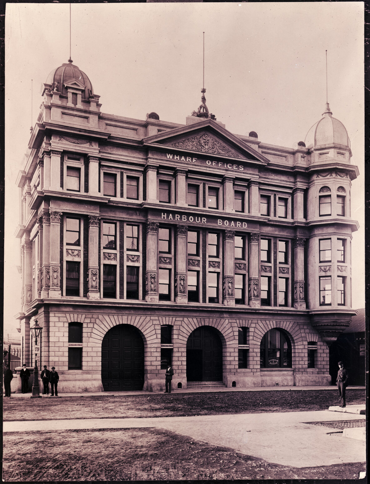 Wharf offices building