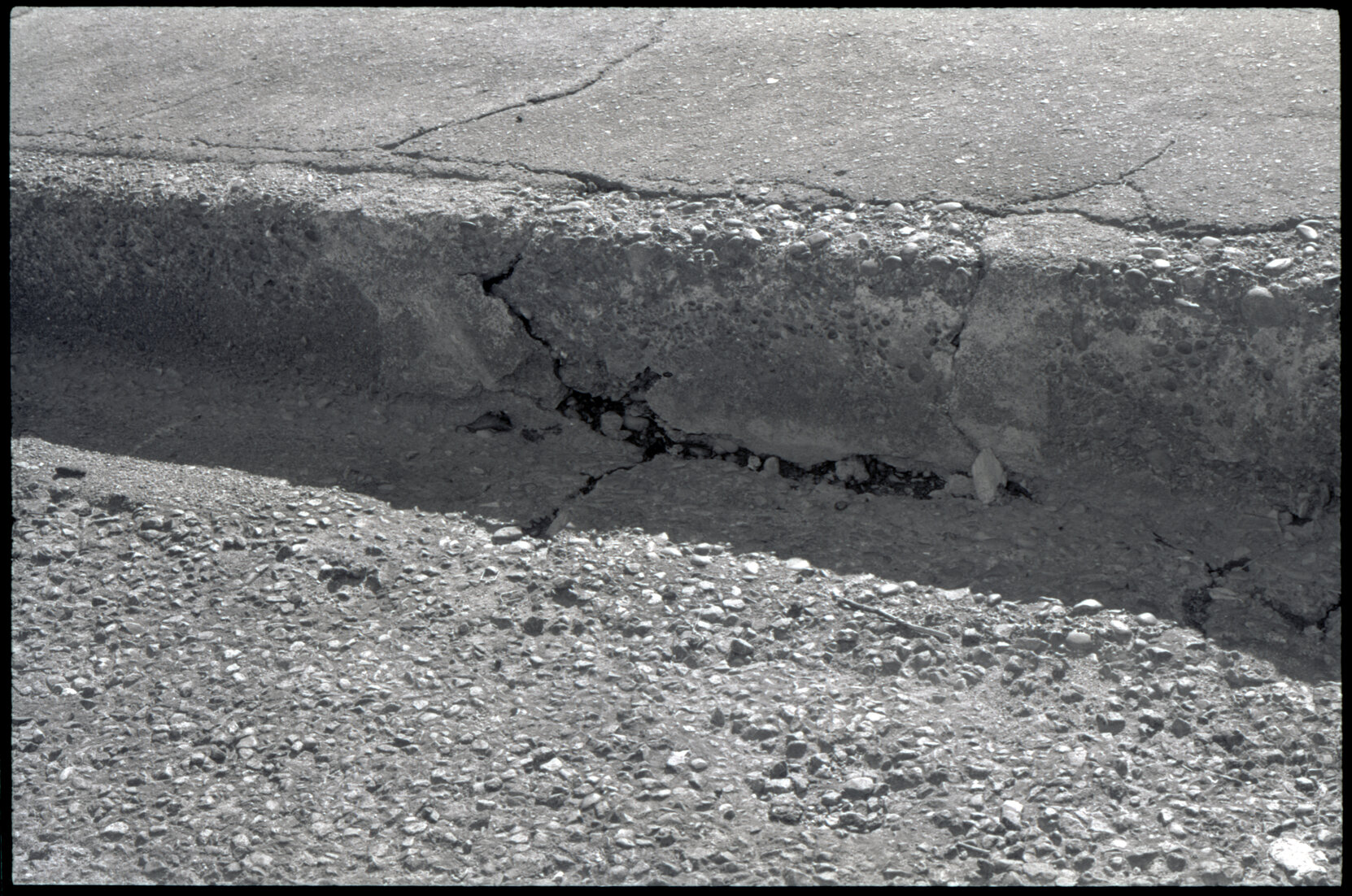 23 Richmond Avenue: broken sewer drain, general state of kerb etc