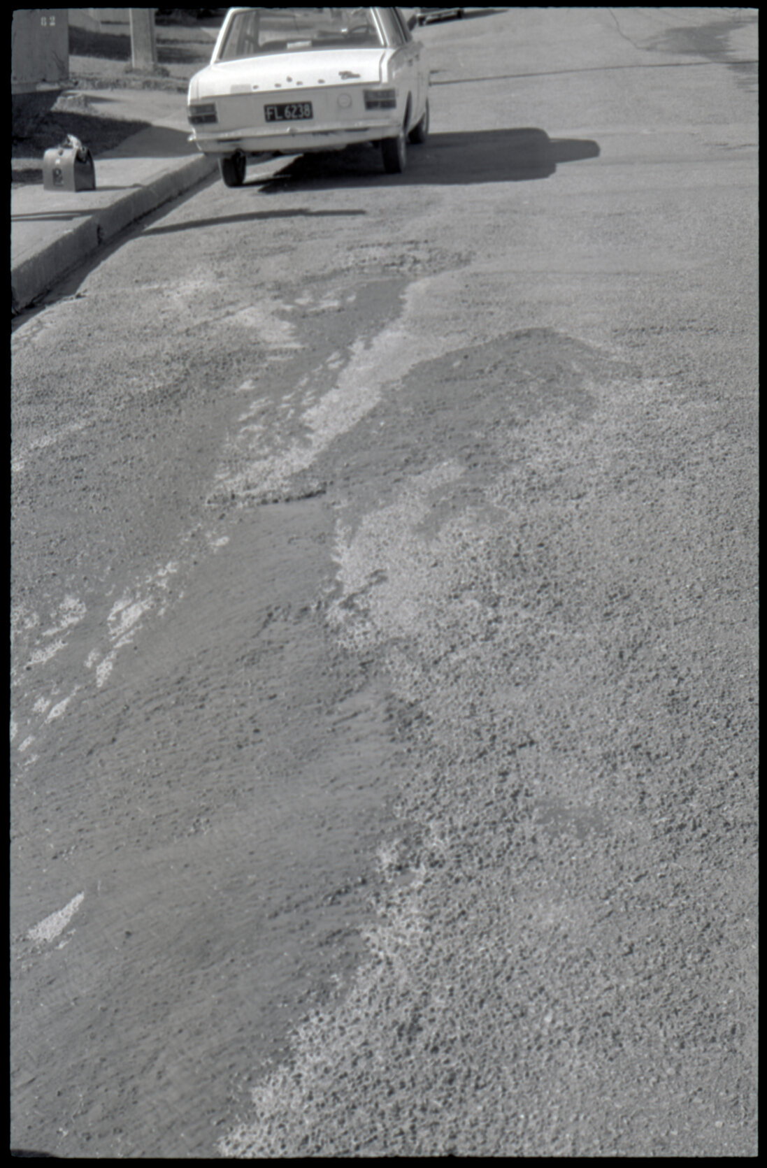 23 Richmond Avenue: broken sewer drain, general state of kerb etc