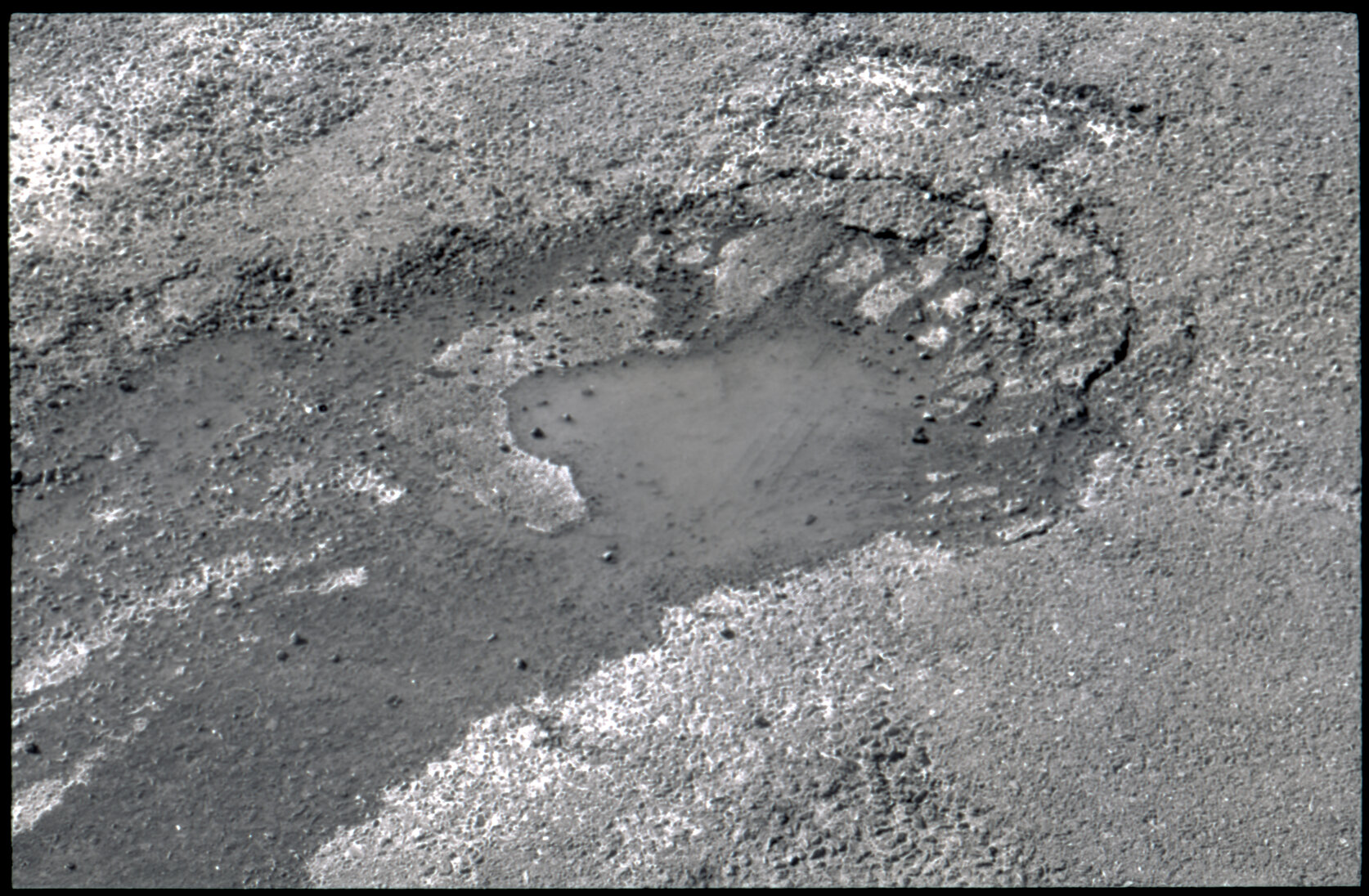23 Richmond Avenue: broken sewer drain, general state of kerb etc