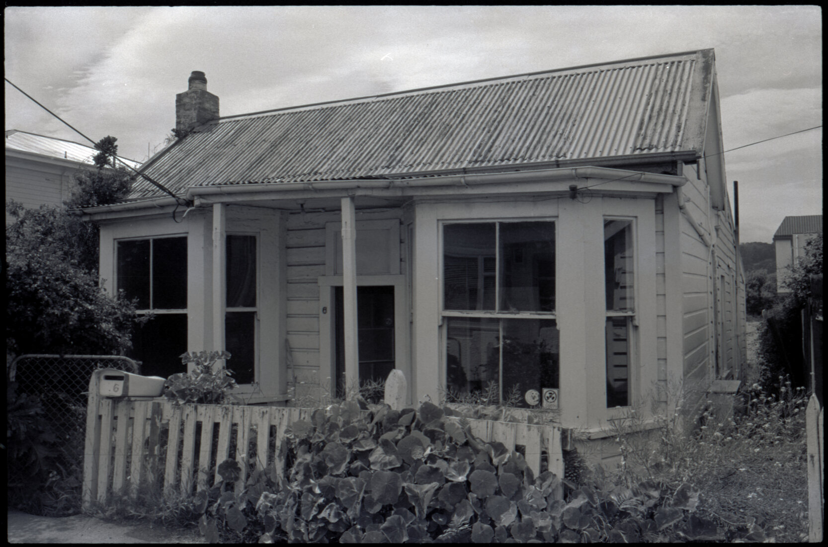 2, 4, 6 Evelyn Place: vandalised houses