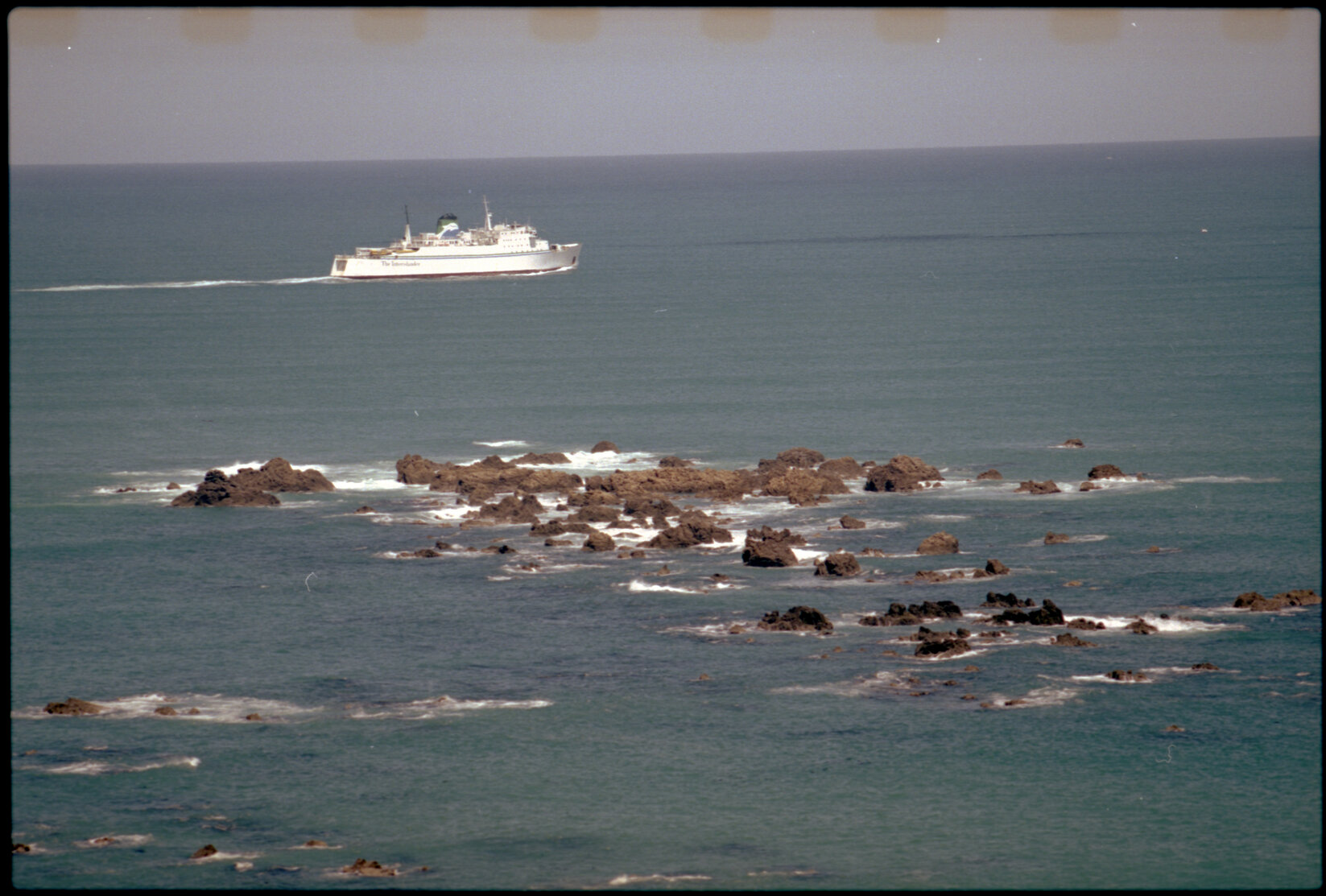 The Interislander at sea