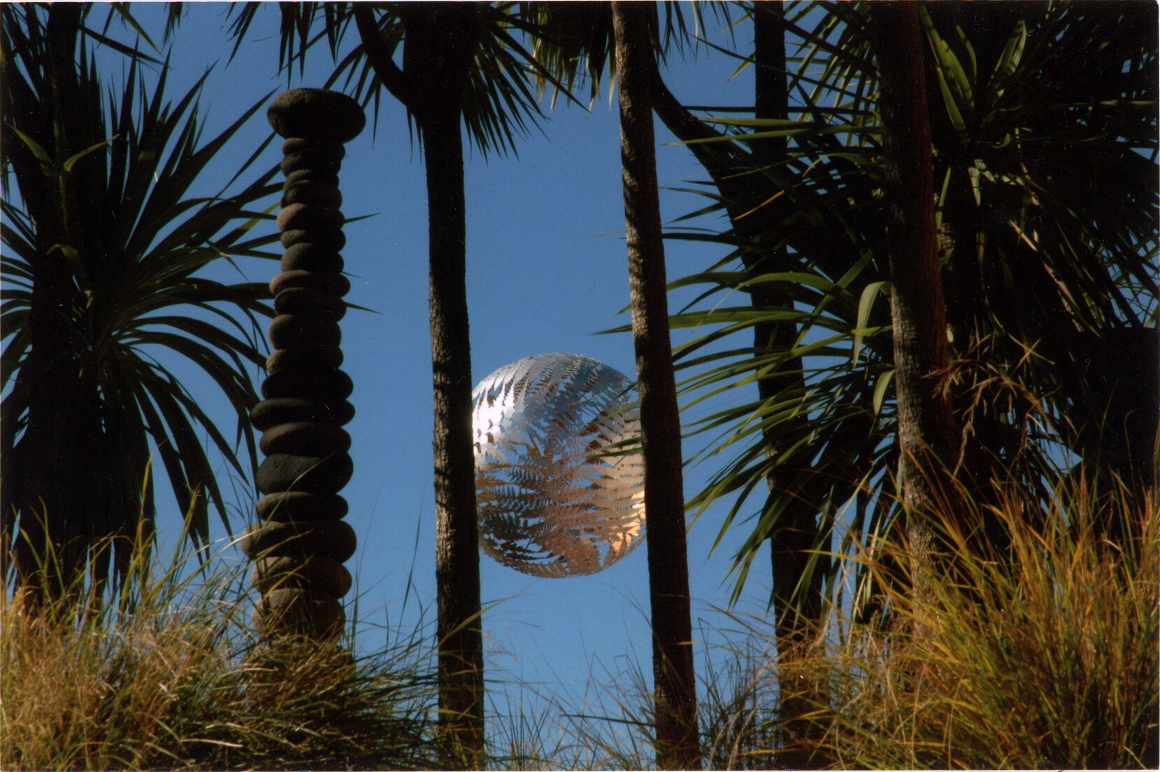 View of 'Ferns', Te Ngākau Civic Square