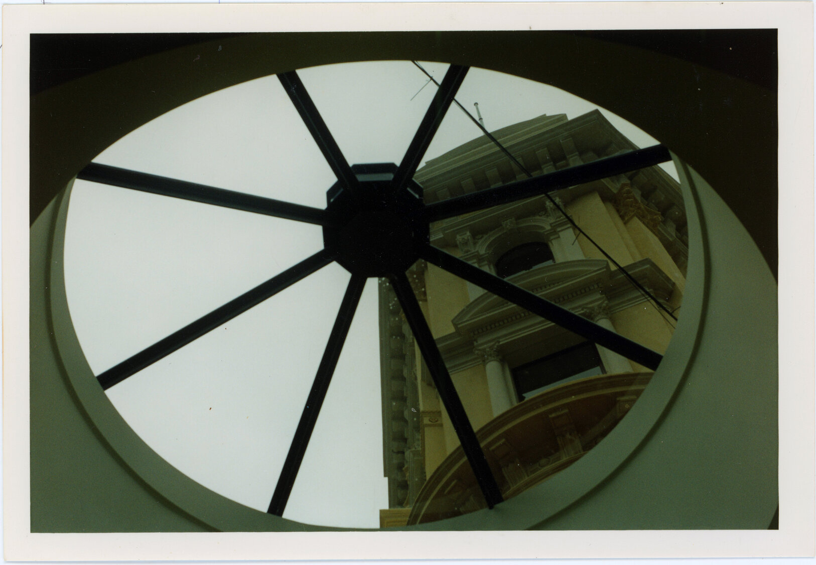View of Old Bank Arcade from underground walkway, Lambton Quay
